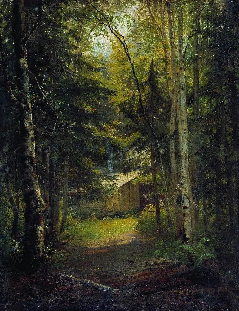 Die Hütte im Wald - Ivan Chichkine