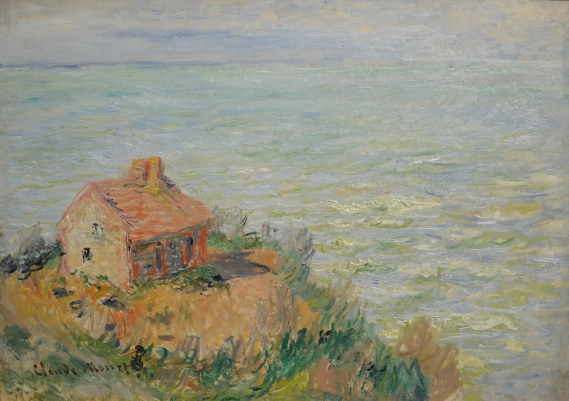 Die Zollhütte. Nachmittagseffekt - Claude Monet