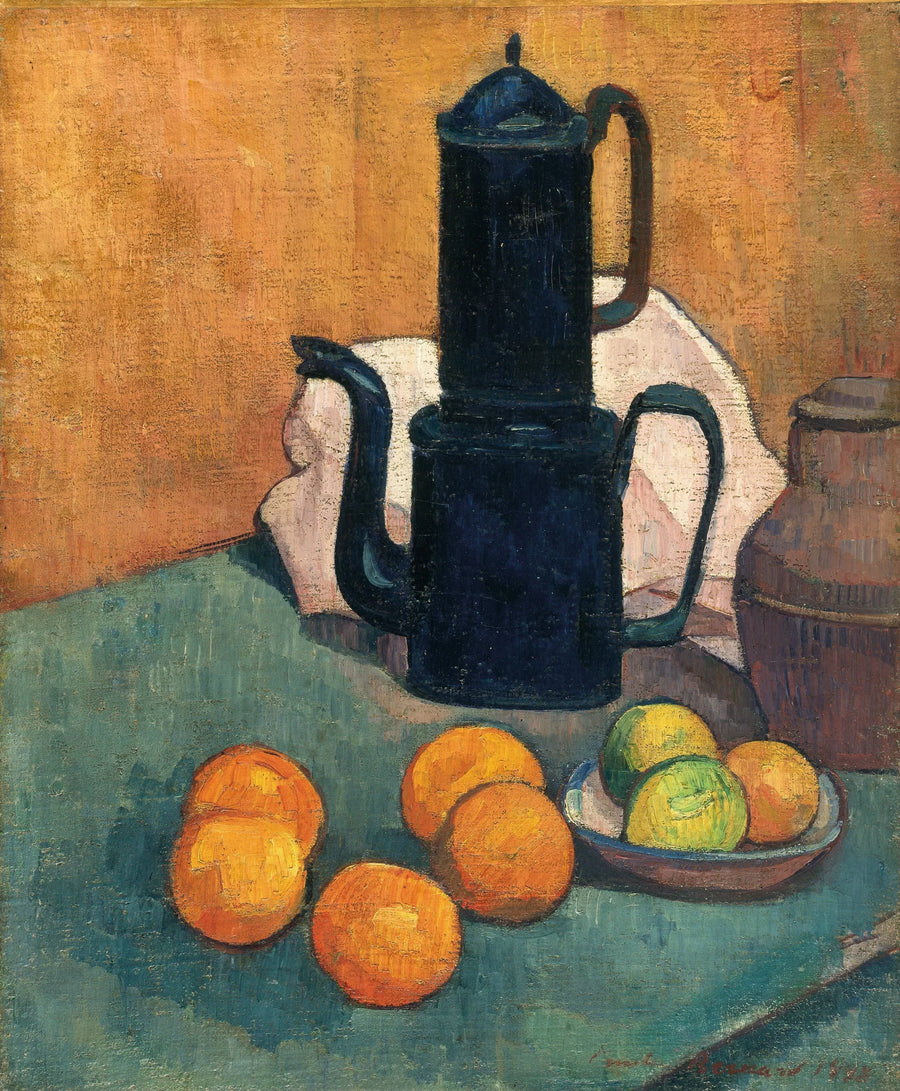Die blaue Kaffeemaschine - Émile Bernard