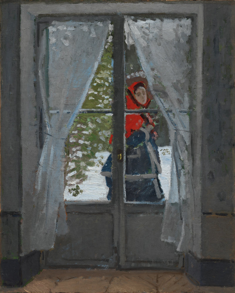 Die Rote Kapeline W257 - Claude Monet