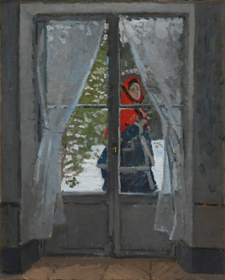Der rote Sonnenhut - Claude Monet