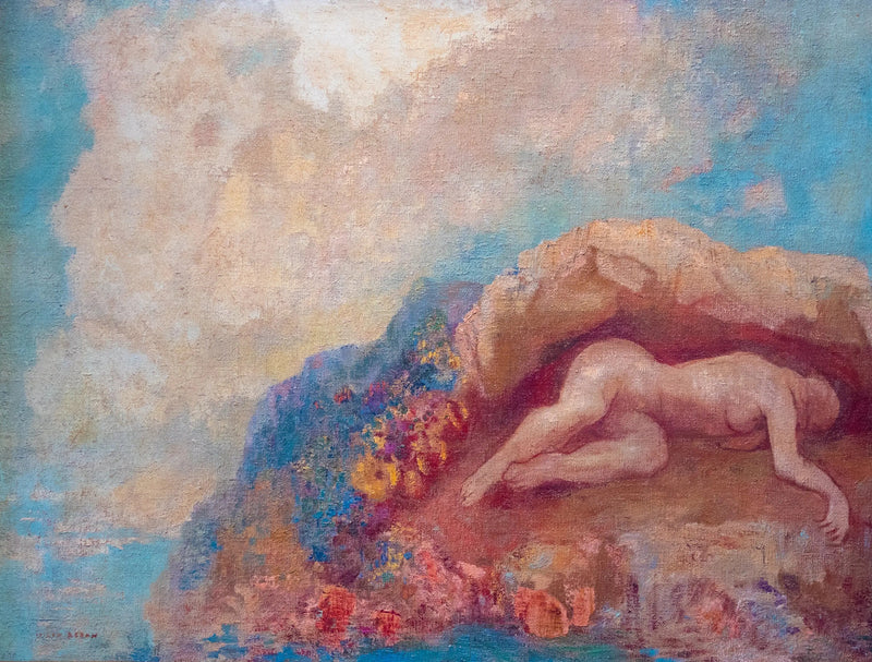 Die Gefangene - Odilon Redon