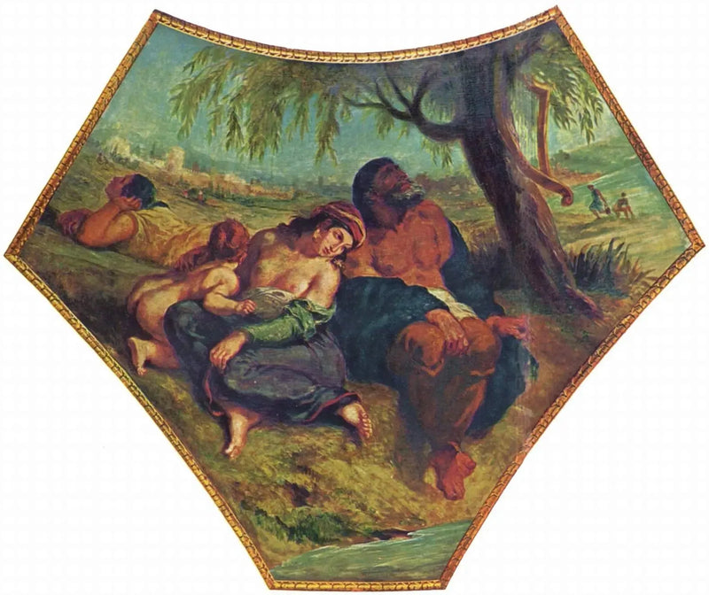 Die Gefangenschaft in Babylon - Eugène Delacroix