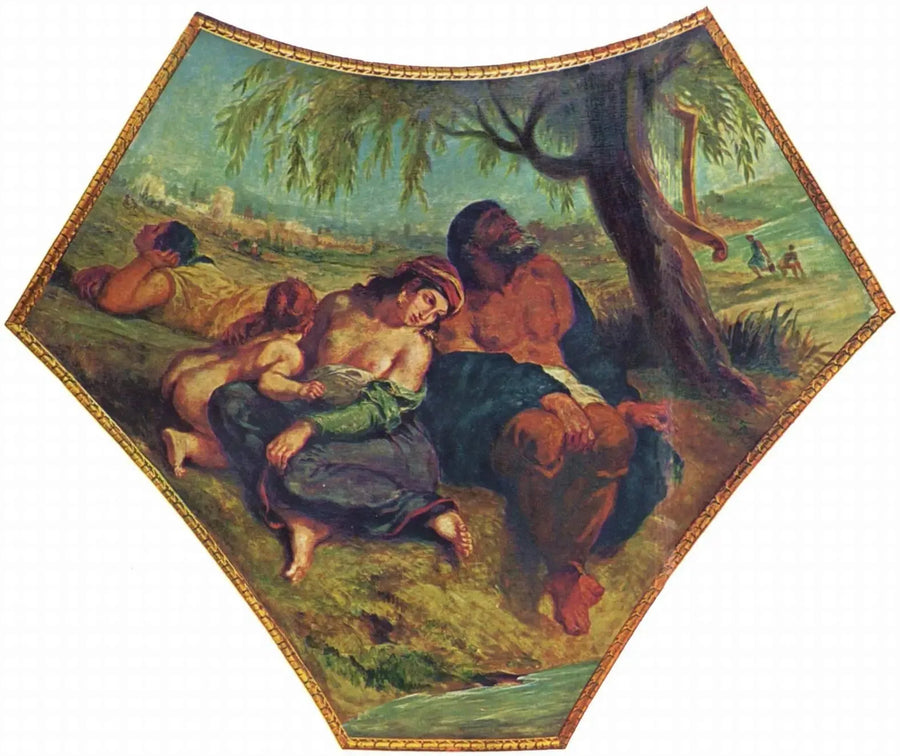 Die Gefangenschaft in Babylon - Eugène Delacroix