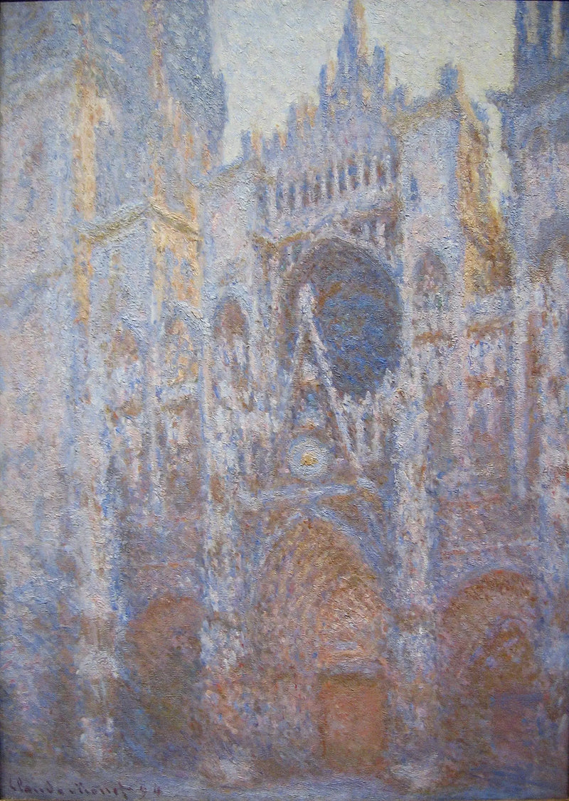 Die Kathedrale von Rouen, das Portal - Claude Monet