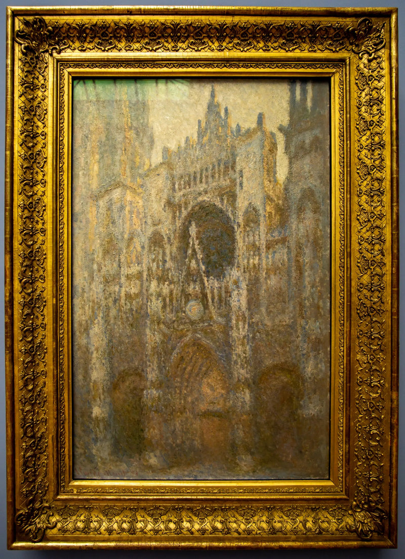 Die Kathedrale von Rouen, das Portal - Claude Monet