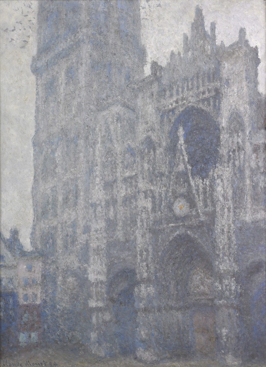 La Cathédrale de Rouen le Portail et la Tour d’Albane Midi - Claude Monet - Alpha Reproduction