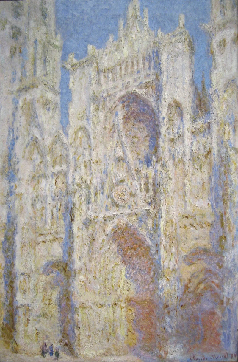Die Kathedrale von Rouen, das Portal, Sonne - Claude Monet