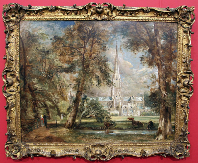 Salisbury Cathedral aus den Gärten des Bischofs - John Constable