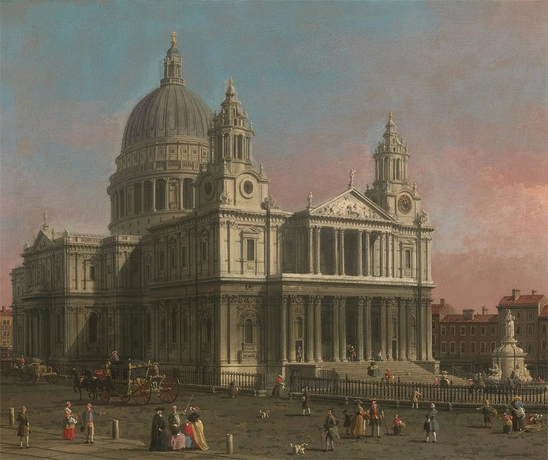 Die Saint-Paul-Kathedrale - Canaletto