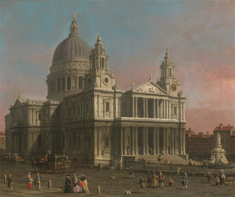 Die Saint-Paul-Kathedrale - Canaletto