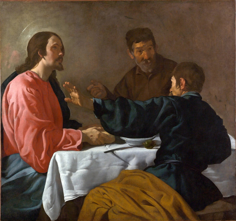 Das letzte Abendmahl von Emmaus - Diego Velázquez