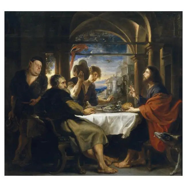 Das Abendmahl von Emmaus - Peter Paul Rubens