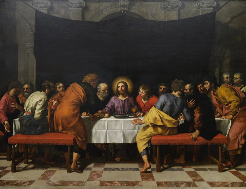 Das letzte Abendmahl - Frans Pourbus der Jüngere