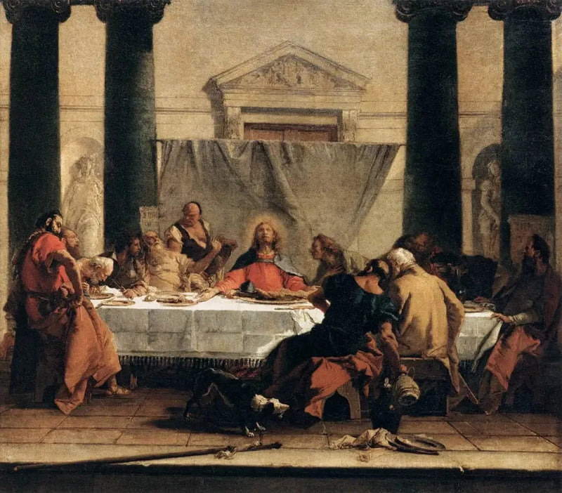 Das letzte Abendmahl - Giovanni Battista Tiepolo