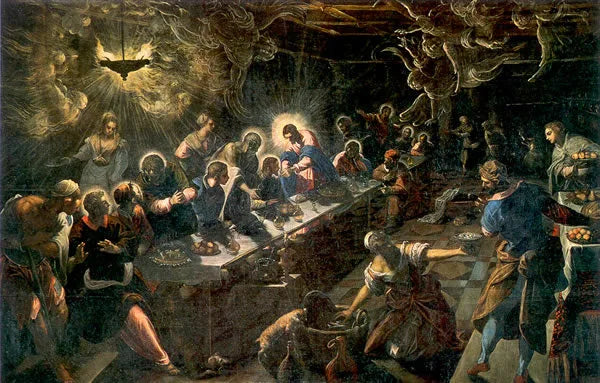 Das letzte Abendmahl - Jacopo Tintoretto