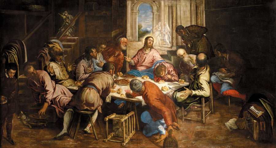 Das letzte Abendmahl - Jacopo Tintoretto
