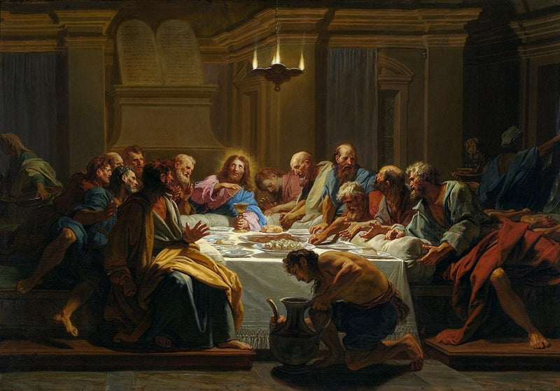 Das letzte Abendmahl - Jean-Baptiste Jouvenet