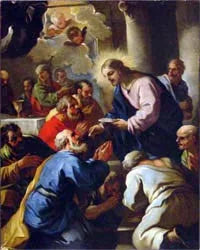 Das letzte Abendmahl - Luca Giordano