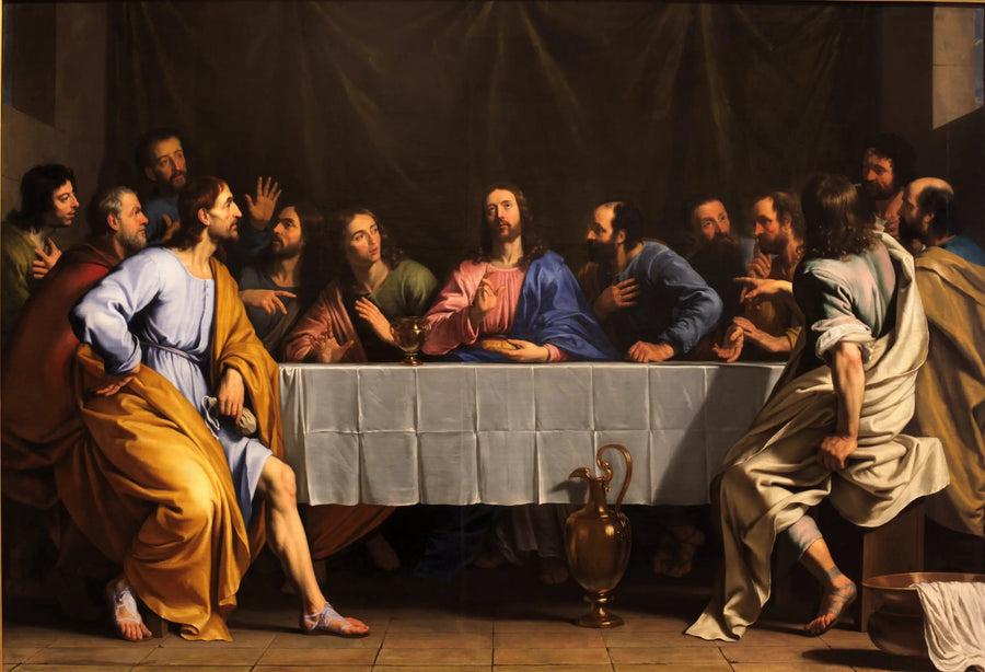 Das letzte Abendmahl - Philippe de Champaigne