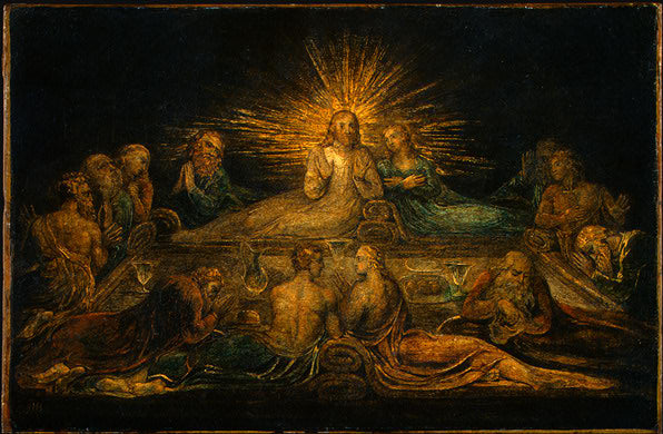 Das letzte Abendmahl - William Blake