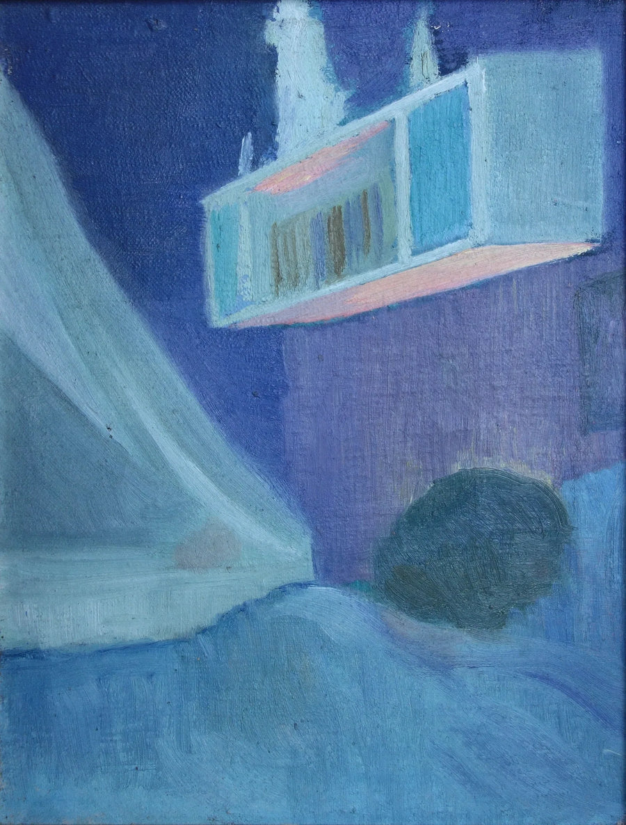 Das Schlafzimmer mit Wiege - Maurice Denis