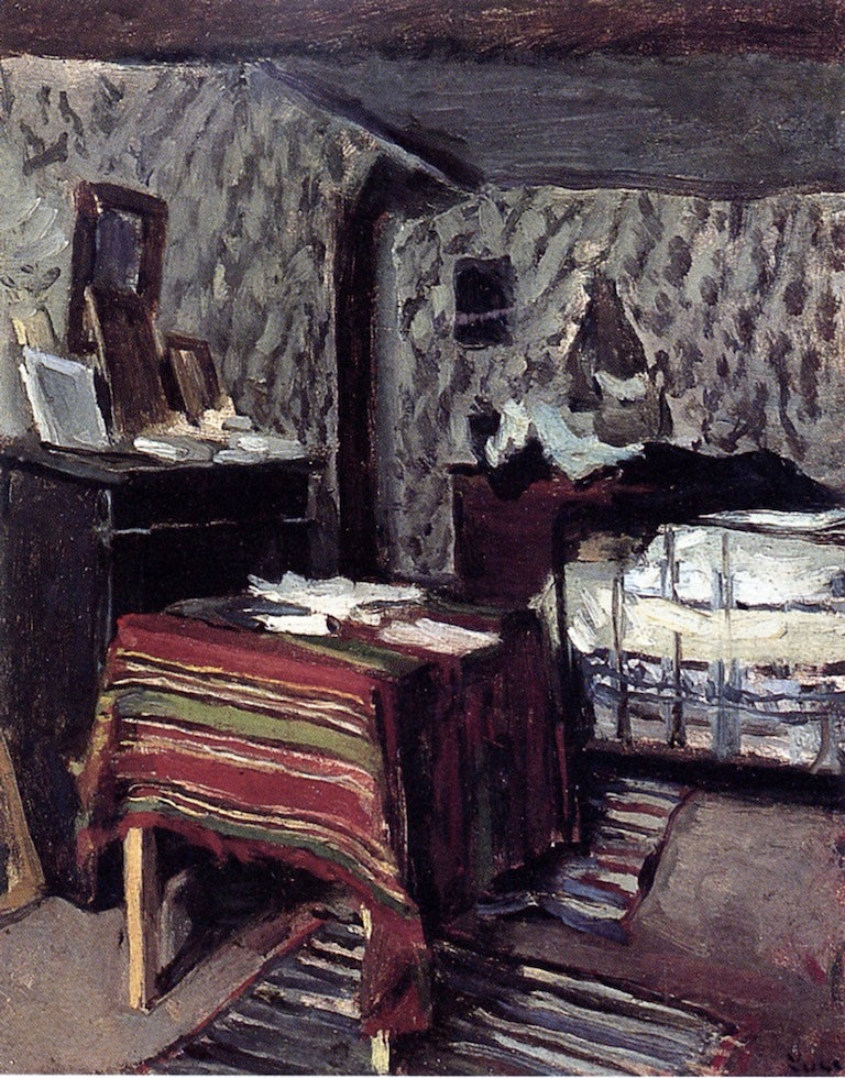 Das Atelier des Künstlers, Rue Lavin - Maximilien Luce