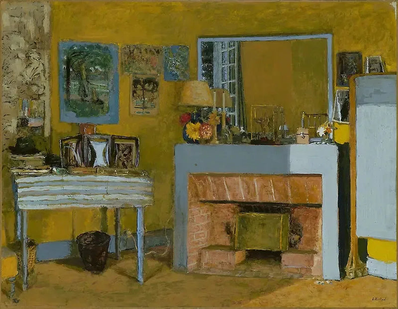 Das Zimmer von Vuillard in Les Clayes - Édouard Vuillard