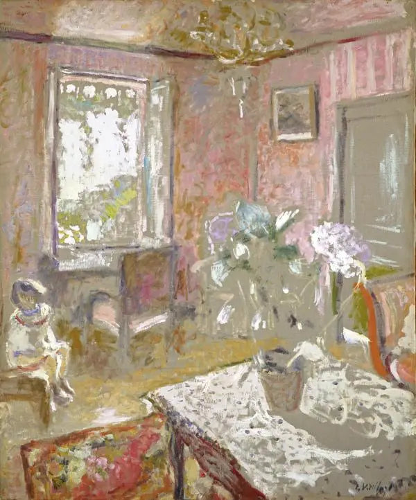 Das rosarote Zimmer - Édouard Vuillard