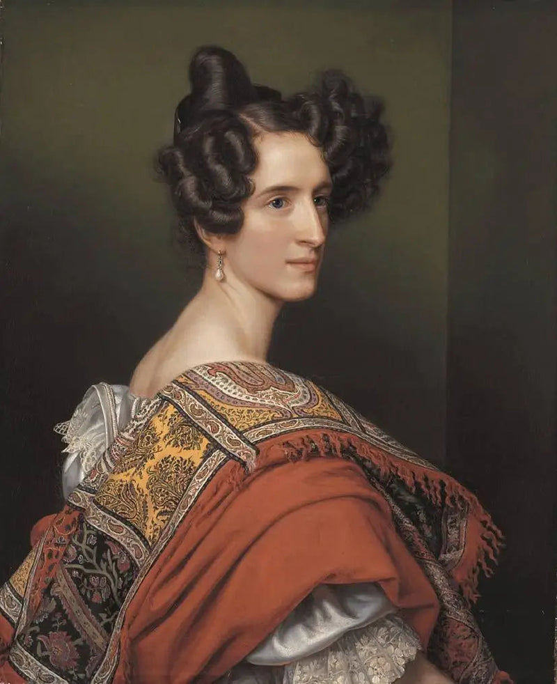 Die Hofsängerin Katharina Sigl-Vespermann - Joseph Karl Stieler