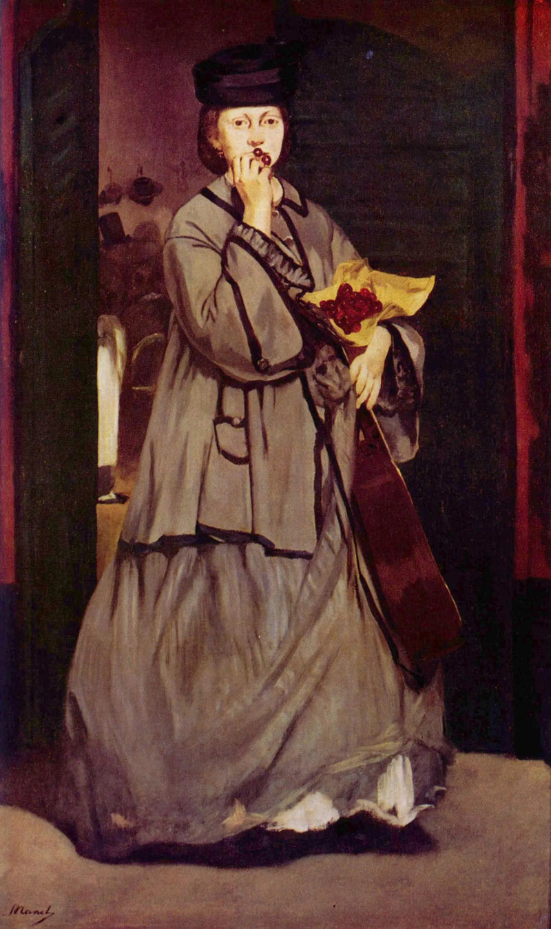 Die Straßen Sängerin - Édouard Manet