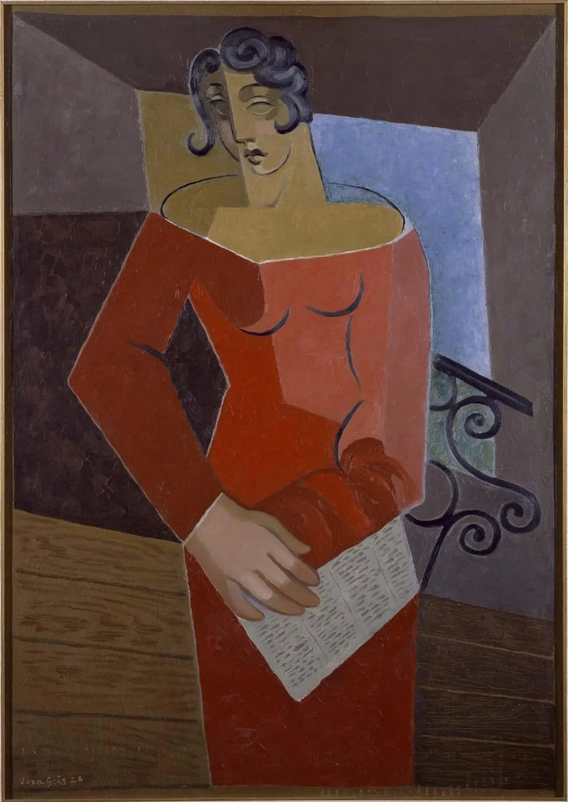 Die Sängerin - Juan Gris