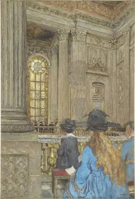 Die Kapelle des Schlosses von Versailles - Édouard Vuillard
