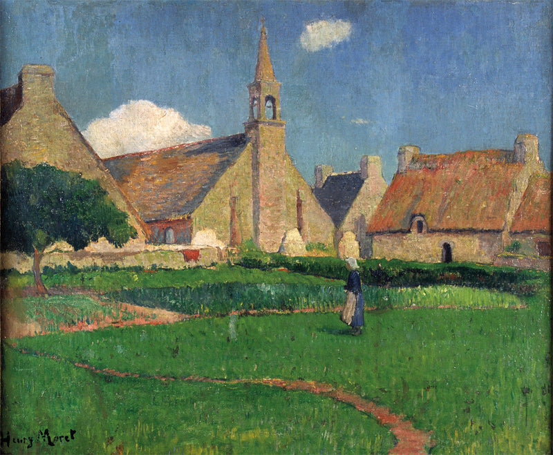 Die Kapelle von Pouldu - Henry Moret