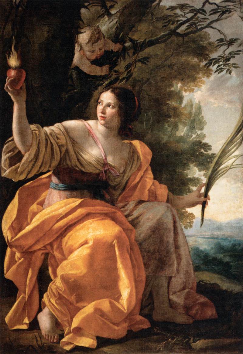 Der himmlische Charité - Simon Vouet