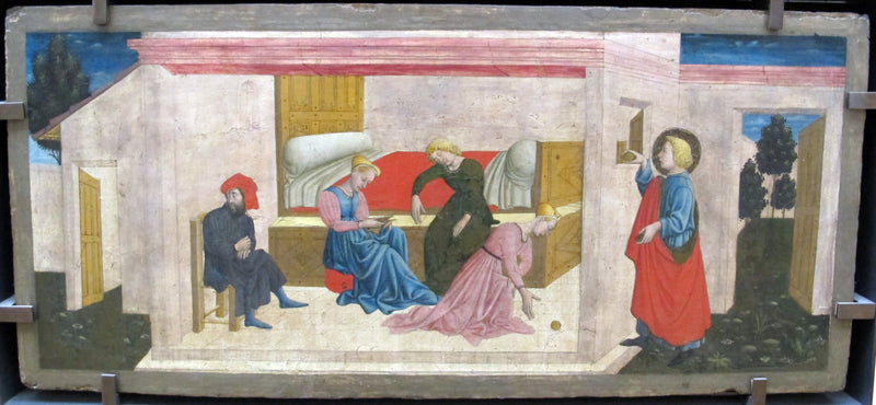 Die Wohltätigkeit des heiligen Nikolaus von Bari - Giovanni Francesco da Rimini