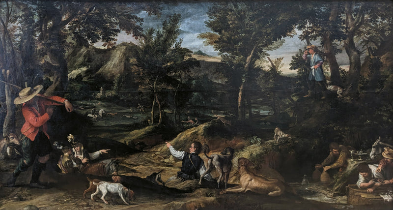Die Jagd - Annibale Carracci