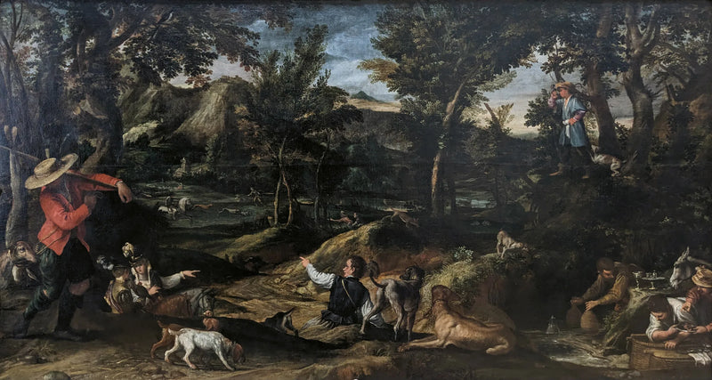 Die Jagd - Annibale Carracci