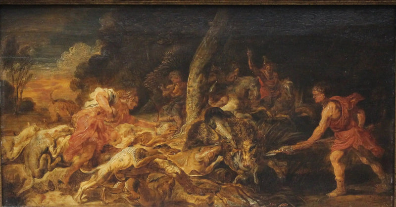 Die Wildschweinjagd in Neukaledonien - Peter Paul Rubens