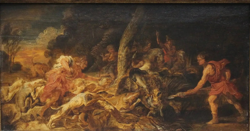 Die Wildschweinjagd in Neukaledonien - Peter Paul Rubens