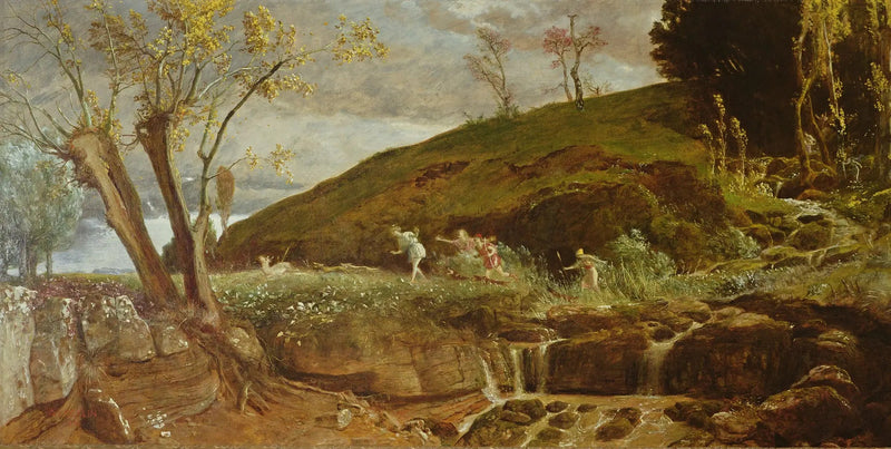 Die Jagd der Diana - Arnold Böcklin