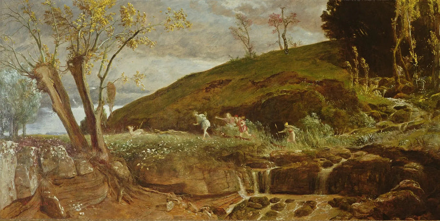 Die Jagd der Diana - Arnold Böcklin