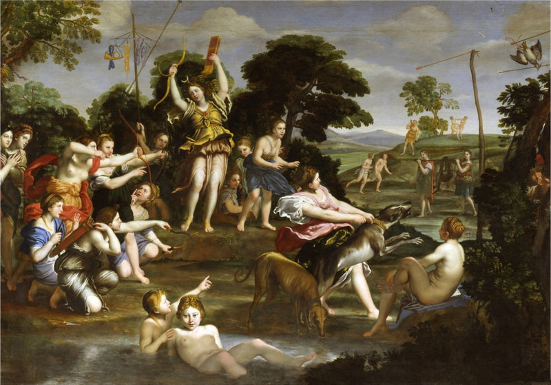 Die Jagd der Diana - Domenichino