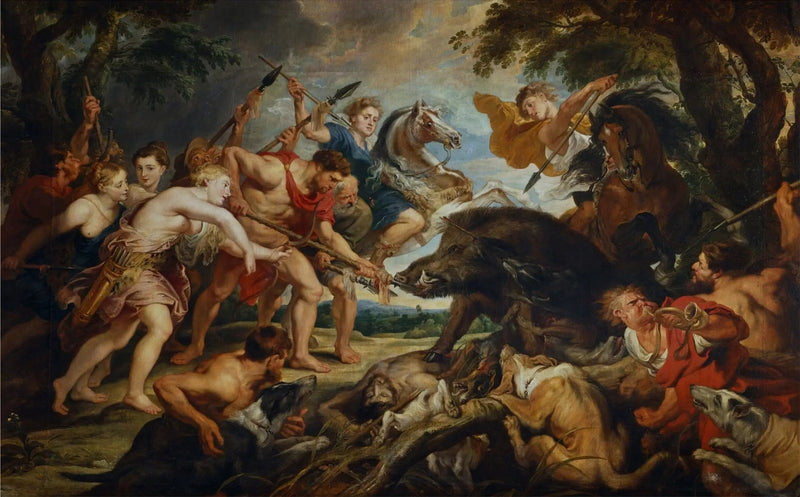 Die Jagd von Meleager und Atalante - Peter Paul Rubens