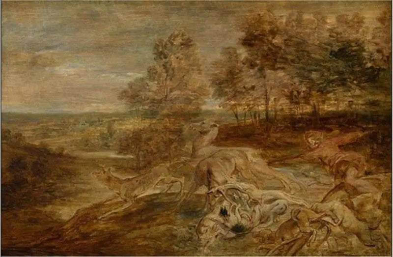 Die Jagd - Peter Paul Rubens