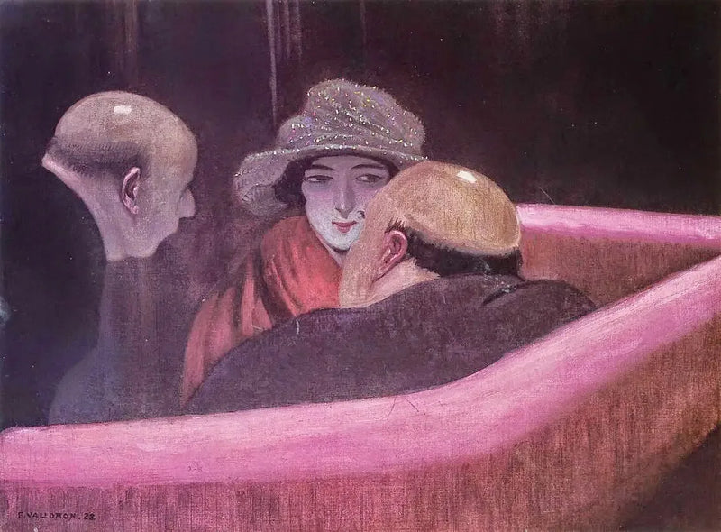 Die Keusche Suzanne - Félix Vallotton