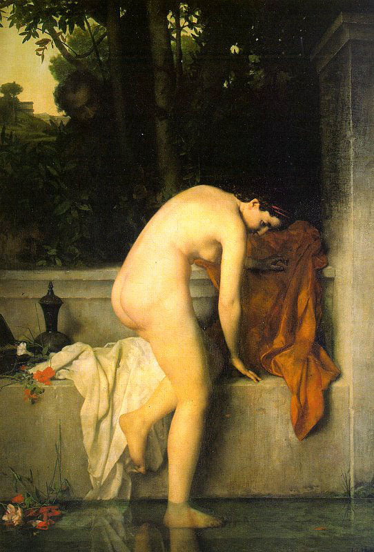 La Chaste Suzanne - Jean-Jacques Henner image 1 tableau peint à l’huile sur toile