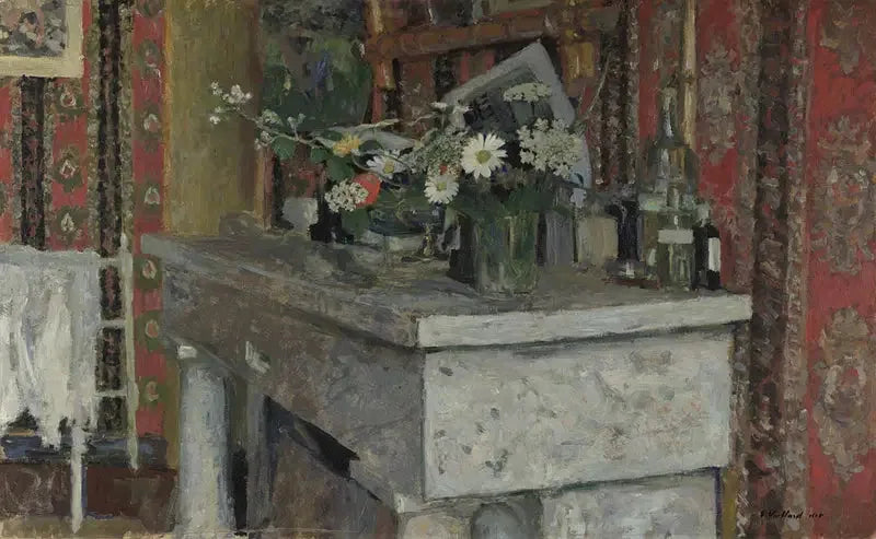 Der Kamin - Édouard Vuillard