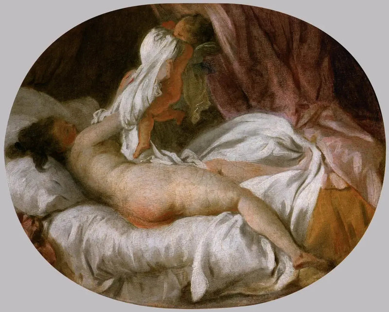 La Chemise entfernen - Jean-Honoré Fragonard
