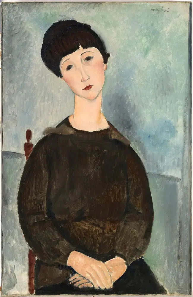 Die schwarze Haarpracht - Amedeo Modigliani